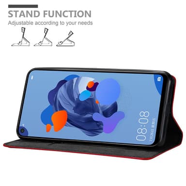 Huawei MATE 30 LITE Skal Fodral Case (Röd)