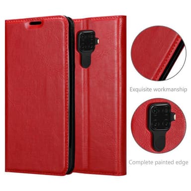 Huawei MATE 30 LITE Skal Fodral Case (Röd)