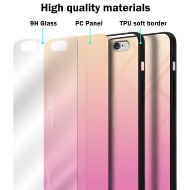 iPhone 6 / 6S Skal Fodral Case (Svart)