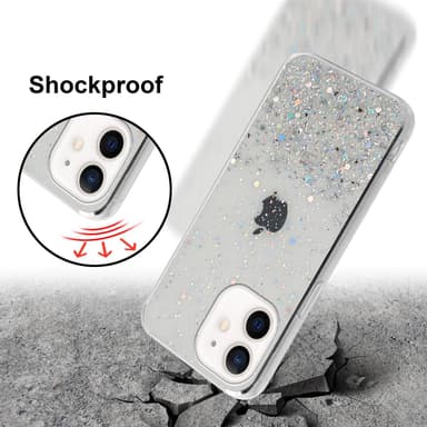 iPhone 12 MINI Skal Fodral Case (Transparent)