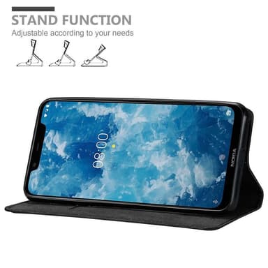 Nokia 7.1 PLUS / X7 Skal Fodral Case (Svart)
