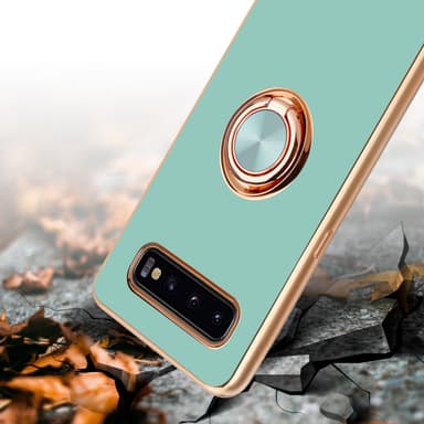Samsung Galaxy S10 PLUS Skal Fodral Case (Turkos)