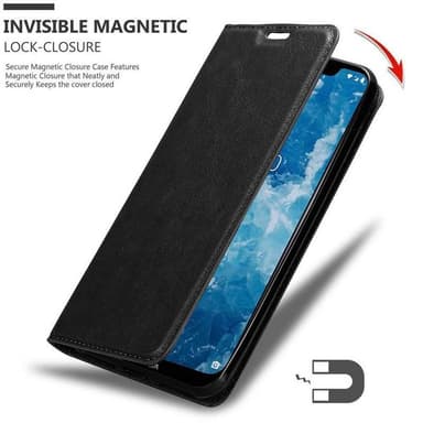 Nokia 7.1 PLUS / X7 Skal Fodral Case (Svart)