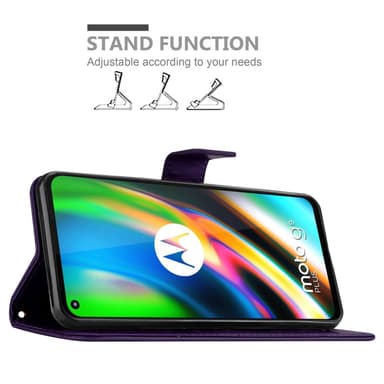 Motorola MOTO G 5G PLUS Plånboksfodral Skal (Turkos)