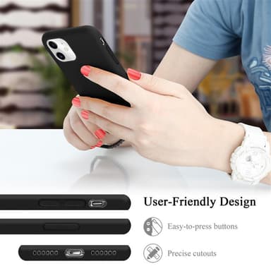 iPhone 11 Skal Fodral Case (Svart)