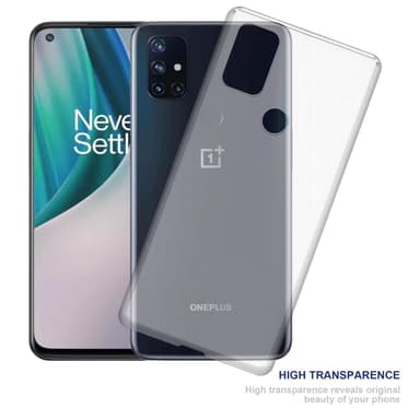 OnePlus Nord N100 Skal Fodral Case (Transparent)