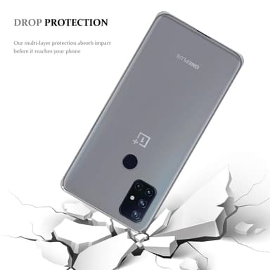 OnePlus Nord N100 Skal Fodral Case (Transparent)
