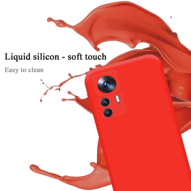 Xiaomi 12T / 12T PRO Skal Fodral Case (Röd)