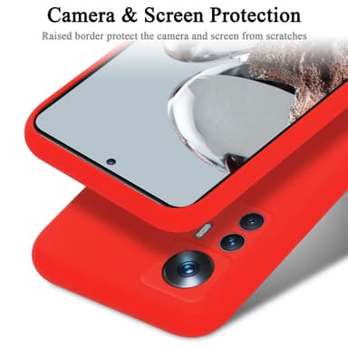 Xiaomi 12T / 12T PRO Skal Fodral Case (Röd)