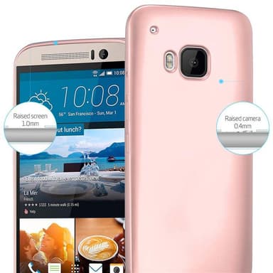 Skal HTC ONE M9 Fodral Case (Rosa)