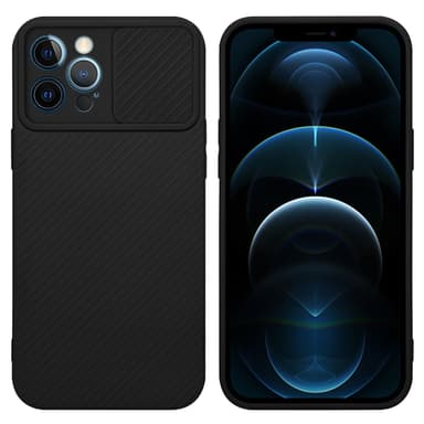 Skal iPhone 12 PRO MAX Fodral Case (Svart)