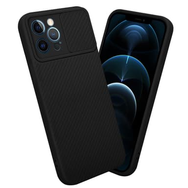 Skal iPhone 12 PRO MAX Fodral Case (Svart)