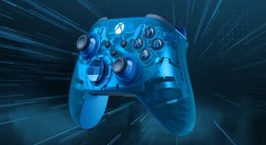 Xbox Sky Cypher-kontroller (blå transparent)