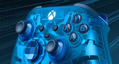Xbox Sky Cypher-kontroller (blå transparent)