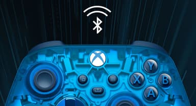 Xbox Sky Cypher-kontroller (blå transparent)