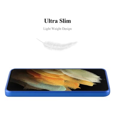 Skal Samsung Galaxy S22 ULTRA Fodral Case (Blå)