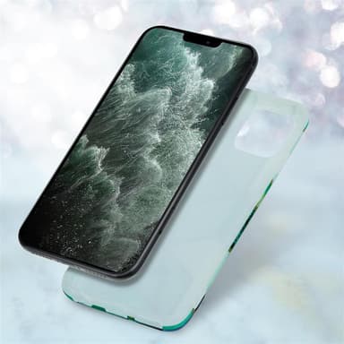 iPhone 12 PRO MAX Plånboksfodral Skal (Grön)