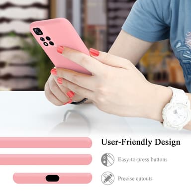 Xiaomi RedMi NOTE 11 PRO+ Skal Fodral Case (Rosa)