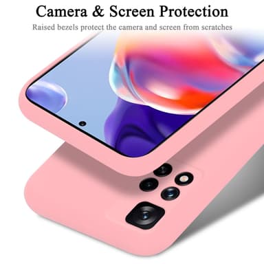 Xiaomi RedMi NOTE 11 PRO+ Skal Fodral Case (Rosa)