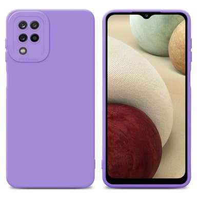 Samsung Galaxy A12 / M12 Skal Fodral Case (Lila)