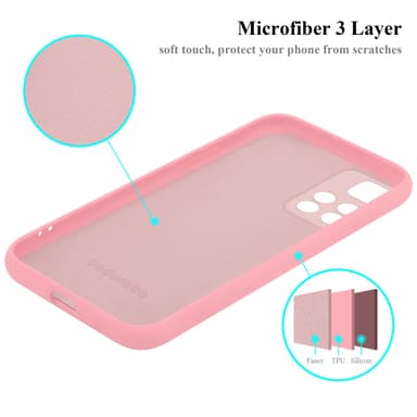 Xiaomi RedMi NOTE 11 PRO+ Skal Fodral Case (Rosa)