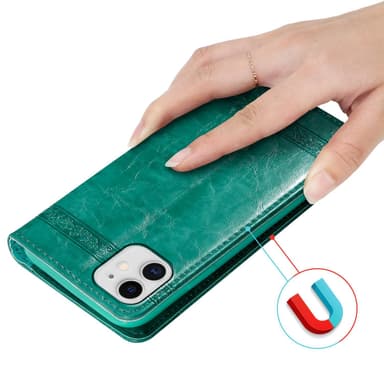 iPhone 11 Plånboksfodral Skal (Turkos)