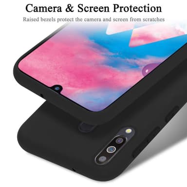 Samsung Galaxy M30 / A40s Skal Fodral Case (Svart)
