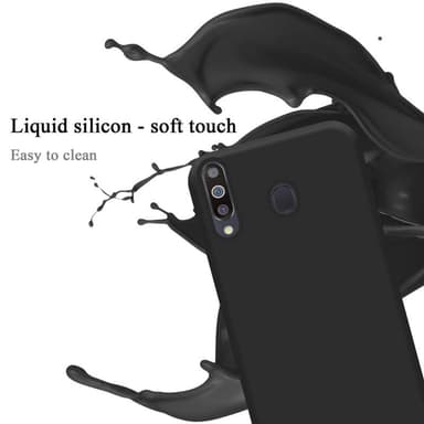 Samsung Galaxy M30 / A40s Skal Fodral Case (Svart)