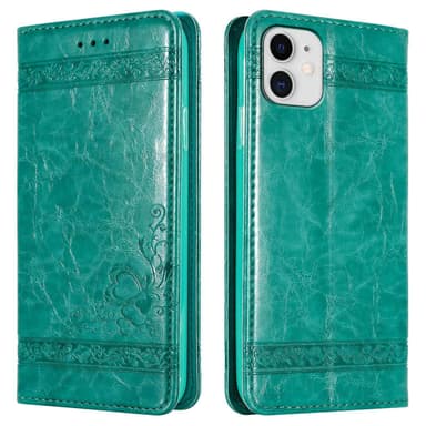 iPhone 11 Plånboksfodral Skal (Turkos)