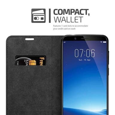 Vivo Y71 Skal Fodral Case (Svart)