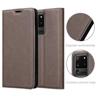 Samsung Galaxy S20 ULTRA Skal Fodral Case (Brun)