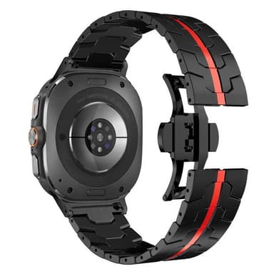 Iron Man rostfritt klockarmband Samsung Galaxy Watch Ultra (47mm) - Sv