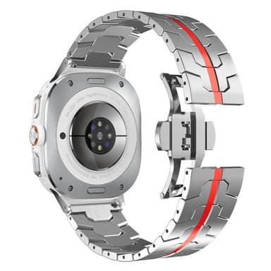 Iron Man rostfritt klockarmband Samsung Galaxy Watch Ultra (47mm) - Si
