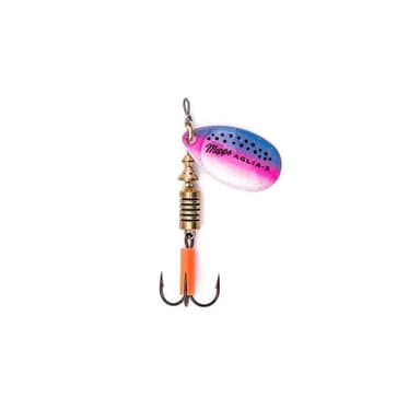 Spinner MEPPS AGLIA RAINBOW-3 6,5g regnbåge/silver