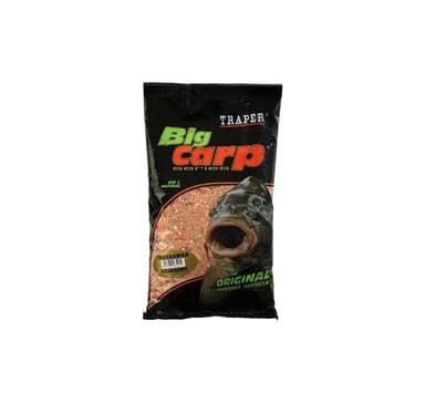 Groundbait TRAPER Big Carp Strawberry 1kg