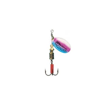 Spinner MEPPS AGLIA RAINBOW-1 3,5g regnbåge/silver