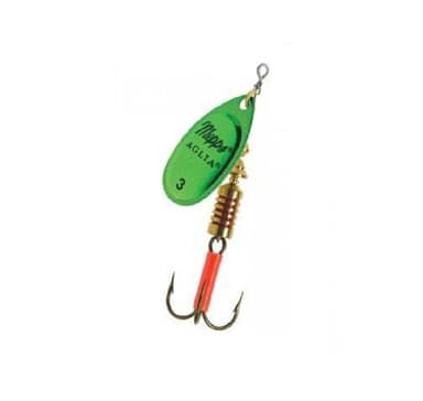 Spinner MEPPS AGLIA PLATINUM-3 6,5g grön/guld