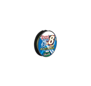 Flätad fiskelina Kizuna PE X8 Mörkgrön 0,13mm 135m
