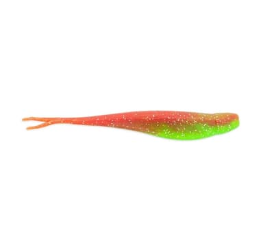 Soft lure Z-Man DOFTED JERK SHADZ 4"" Nuked Chicken Glow 5st