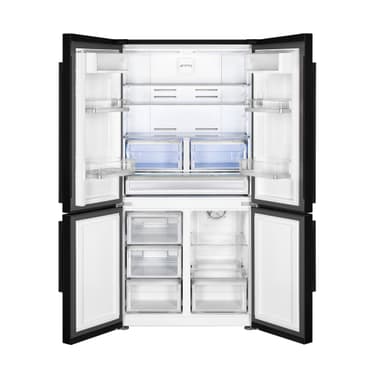 Smeg Serie Universiell French Door Kyl/Frys FQ60NDE (svart)
