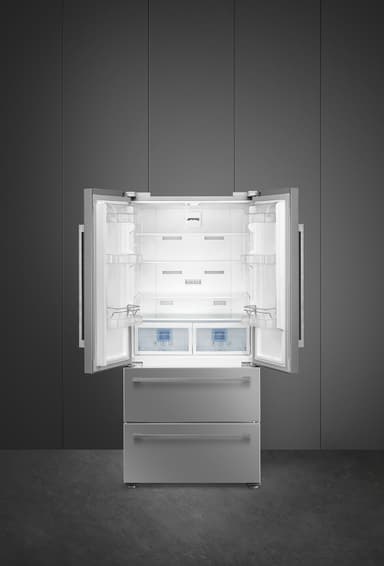 Smeg Serie Universiell French Door Kyl/Frys FQ55FXDE (rostfri)
