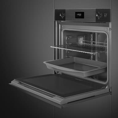 Smeg Serie Linea Inbyggnadsugn SO6101S2B3 (svart)