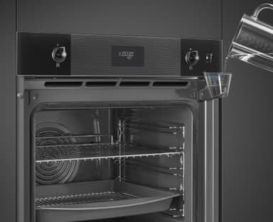 Smeg Serie Linea Inbyggnadsugn SOP6101S2B3 (svart)