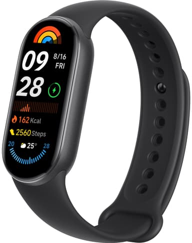 Xiaomi Smart Band 9 aktivitetsarmband (Midnight Black)