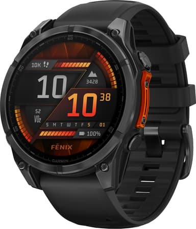 Garmin Fenix 8 smartwatch 47 mm (stengrå)