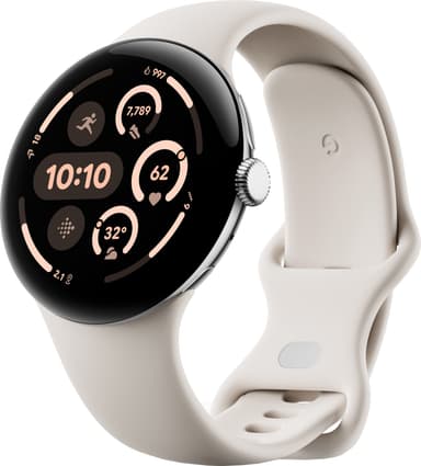 Google Pixel Watch 3 45mm Wi-Fi (porslin)