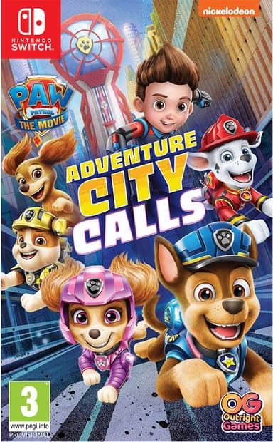 PAW Patrol The Movie: Adventure City Calls  (Switch)
