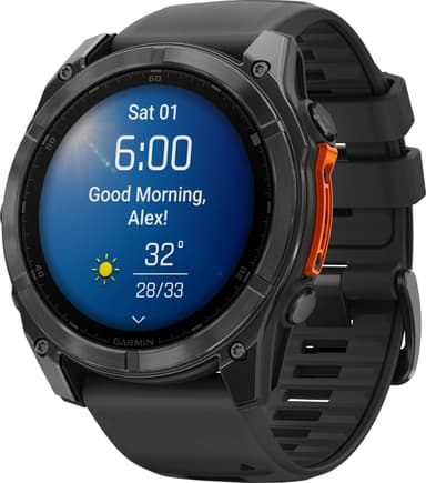 Garmin Fenix 8 smartwatch 51 mm ( stengrå)