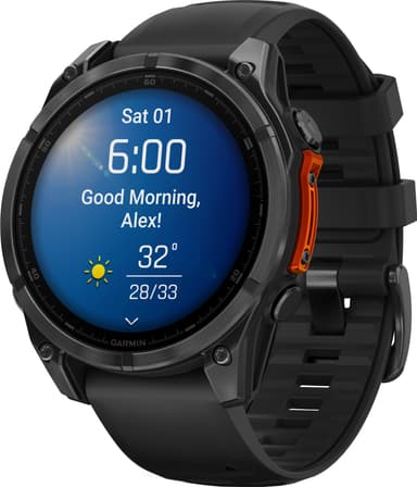 Garmin Fenix 8 smartwatch 47 mm (stengrå)