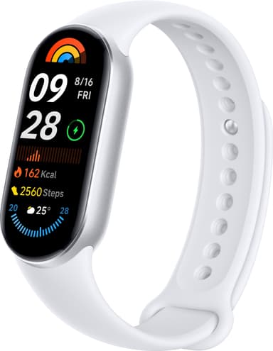 Xiaomi Smart Band 9 aktivitetsarmband (Glacier Silver)